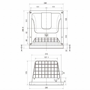 15cm���C��p �E�F�U�[�J�o�[ �z���C�g [WK-15W] �i�q�t ���{�Y�� ���[�J�[����