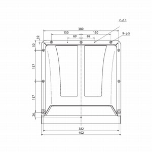 30cm���C��p �E�F�U�[�J�o�[ �u���b�N [K-30BK] �i�q�Ȃ� ���{�Y�� ���[�J�[����