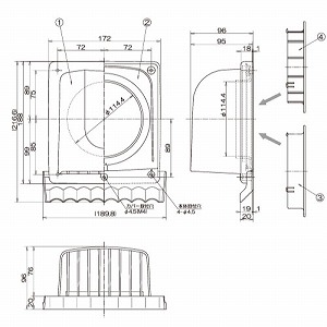 ���C��t�[�h �p�C�v�t�[�h ��100 �z���C�g �ό󐫎��� [WP-100W] �p�C�v�A�_�v�^�[�t��(�K���_�N�gVU/SU/LP/GL/�A���~�_�N�g) ���{�Y�� ���[�J�[����