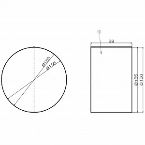 ���C�X���[�u �X�΃p�C�v�p�����p�C�v ��150 �S��98mm [PSLP-150-98] PSFP-150-132/PSFP-150-148�p �|�� ���{�Y�� ���[�J�[����