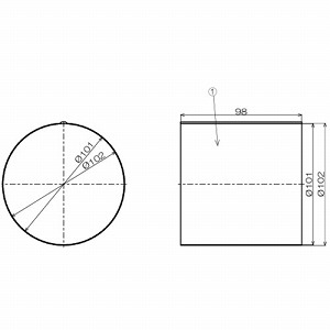 ���C�X���[�u �s�R�p�C�v�p�����p�C�v ��100 �S��98mm [PSLK-100-98] PSFK-100-132/PSFK-100-148�p �|�� ���{�Y�� ���[�J�[����