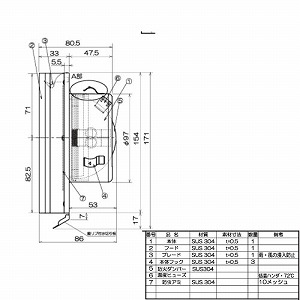 �p�`�p�C�v�t�[�h ���R���C��p ��100 ���؂��/�h���A�~/�h�΃_���p�[�t [GFPT-100MD72-W] �z���C�g �X�e�����X�� �O���΍��i ���{�Y�� ���[�J�[����