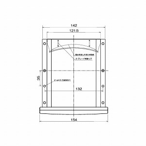 �p�`�p�C�v�t�[�h ���C��p ��100 ���؂��/�h���A�~�t [GFP-100M-W] �z���C�g �X�e�����X�� �O���΍��i ���{�Y�� ���[�J�[����