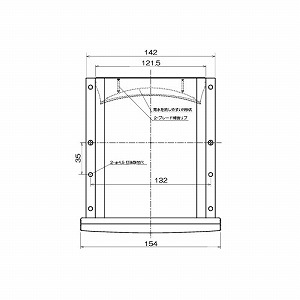 �p�`�p�C�v�t�[�h ���C��p ��100 ���؂��/�h���A�~/�h�΃_���p�[�t [GFP-100MD72] �X�e���O���[ �X�e�����X�� �O���΍��i ���{�Y�� ���[�J�[����