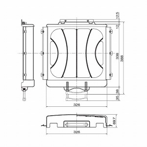 �����^�b�`�t�B���^�[ �����^�b�`���C��t�B���^�[ 20cm�p���C��t�B���^�[ [TKF-20S] �J�����@250�~250mm�Ή� ���{�Y�� ���[�J�[����