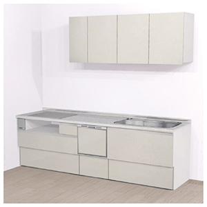 �V�X�e���L�b�`�� �N���[�g �\�t�g���[�V���� ��A �H��@���� �n�E�X�e�b�N [crute240asosyo] �Ԍ�2400mm