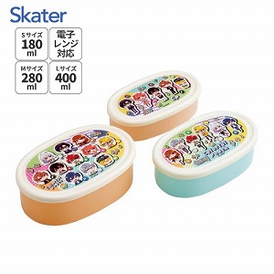 �V�[���e�� 3�Z�b�g �X�P�[�^�[ Skater [4973307728419] ����ӂ�s�[�` SRS3S S180ml/M280ml/L400ml 3�T�C�Y�����`�P�[�X ����q��