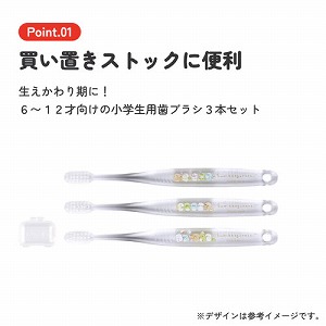 �N���A���u���V 3�{�Z�b�g ���� ��155mm �X�P�[�^�[ Skater [4973307734458] ���݂��R���炵 TBCR6T �R���p�N�g�w�b�h 1�L���b�v�t ������������