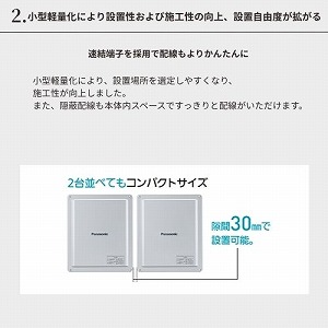 ���z�����d �������O���p�}���`�X�g�����O�^�p���[�R���f�B�V���i5.5kW �p�i�\�j�b�N Panasonic [VBPC255GM4] ��ʎd�l ���u�o�͐���Ή� �p���R��