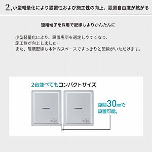 ���z�����d �������O���p�}���`�X�g�����O�^�p���[�R���f�B�V���i5.5kW �p�i�\�j�b�N Panasonic [VBPC255GM4T] ��ʁE�ω��Q�d�l ���u�o�͐���Ή� �p���R��