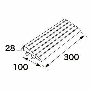 �^�C���f�b�L�o�[�Z�A �X���[�v�� 1�� TOTO [AP004CJ-1] �i�b�c�u���E�� 300�~100�~28mm �������� �o���R�j�[ �ȒP�ݒu ���[�J�[����