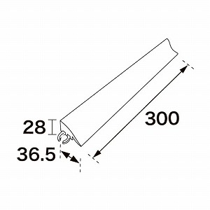 �^�C���f�b�L�o�[�Z�A ��U�h�~���� 20�� TOTO [AP006CJ-20] �i�b�c�u���E�� 300�~36.5�~28mm �������� �o���R�j�[ �ȒP�ݒu ���[�J�[����