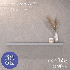 �E�H�[���V�F���t �΍p�s���d�l W900mm �z���C�g�V���o�[ [XZN007Q6] D120�~H40 �ω׏d12kg 9.5mm�ȏ�΍p�{�[�h�ɑΉ� �A�����^�b�N�X ALMETAX ���[�J�[����
