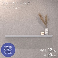 �E�H�[���V�F���t �΍p�s���d�l W900mm �z���C�g�V���o�[ [XZN007Q6] D120�~H40 �ω׏d12kg 9.5mm�ȏ�΍p�{�[�h�ɑΉ� �A�����^�b�N�X ALMETAX ���[�J�[����