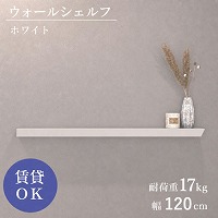 �E�H�[���V�F���t �΍p�s���d�l W1200mm �z���C�g [XZN008W4] D120�~H40 �ω׏d17kg 9.5mm�ȏ�΍p�{�[�h�ɑΉ� �A�����^�b�N�X ALMETAX ���[�J�[����